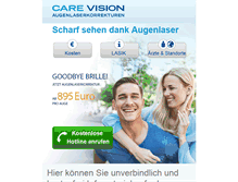 Tablet Screenshot of en.care-vision.de